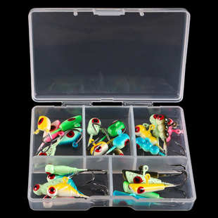 25个 迷你小铅鱼冬钓钩鱼钩户外钓鱼 套多品种冰钓钩套装