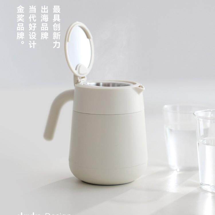 olayks立时保温壶家用暖水壶茶水分离焖茶壶泡茶壶316不锈钢800ml