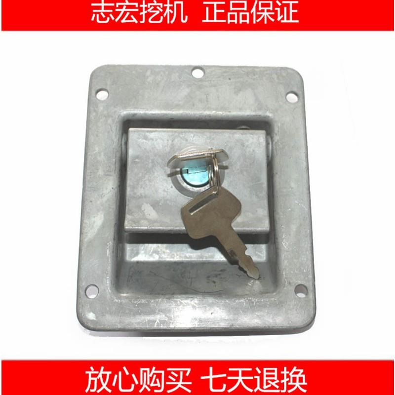 挖机配件现代挖机210-5边门锁新款挖机侧门锁液压泵门锁