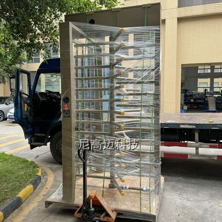 封闭式全高转闸云浮贵港张家界小区景点单向手动智能防尾随旋转门