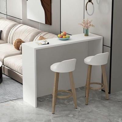 家用吧台轻奢现代简约客厅隔断靠墙高脚桌长条桌餐桌厨房沙发桌子
