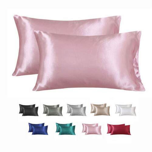 Silk Pillowcase Pillow Cover Silky Satin Hair Beauty Pillow1