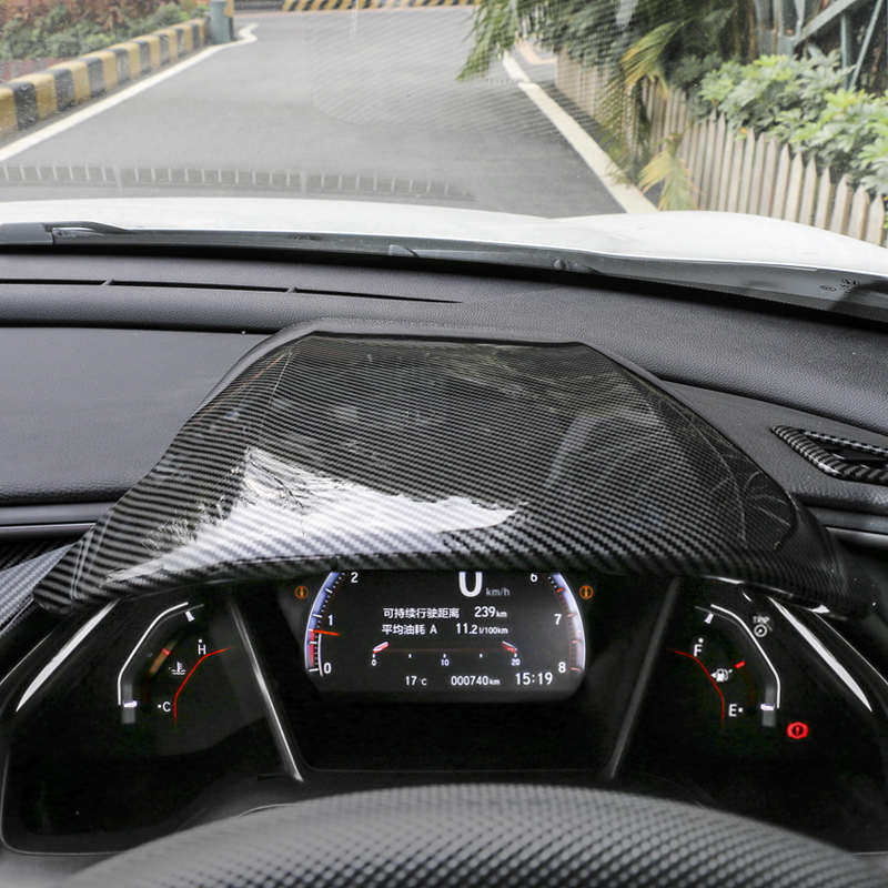 十代思域仪表盘盖中控台装饰板车内装饰贴片改装右驾右方向盘,汽车用品/电子/清洗/改装,其他内饰/驾乘用品,淘宝优惠券,粉丝福利购,淘宝优惠卷