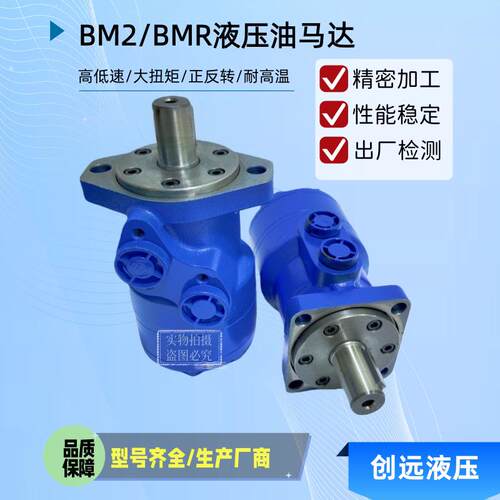 BM2BMR液压马达大扭矩旋转液压马达模具滴灌带旋转油马达