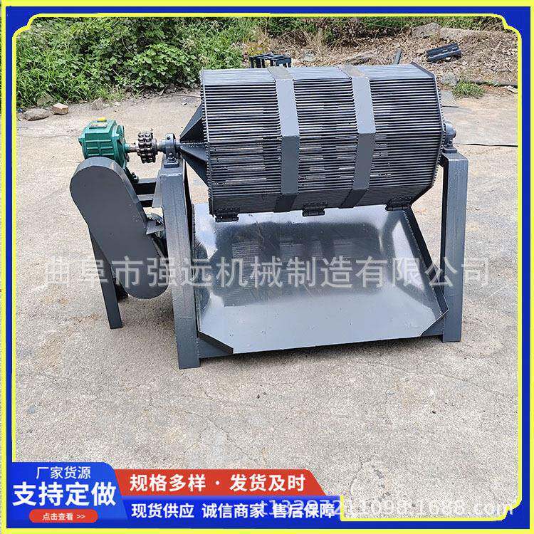六角滚筒研磨机 小型外圆打磨设备 配件毛刺清理设备