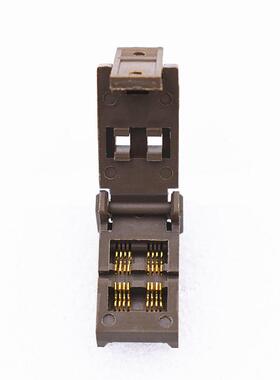 HMILU厂家IC烧录座镀金0.65间距编程老化夹具 SOT23-8L测试座