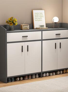 鞋柜用门口玄关柜一体UWU省大容量入收纳神器空家间简易门鞋架出