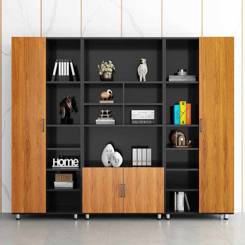 办公室文件柜资料柜档案柜子财务凭证柜木质收纳储物柜h组合大柜