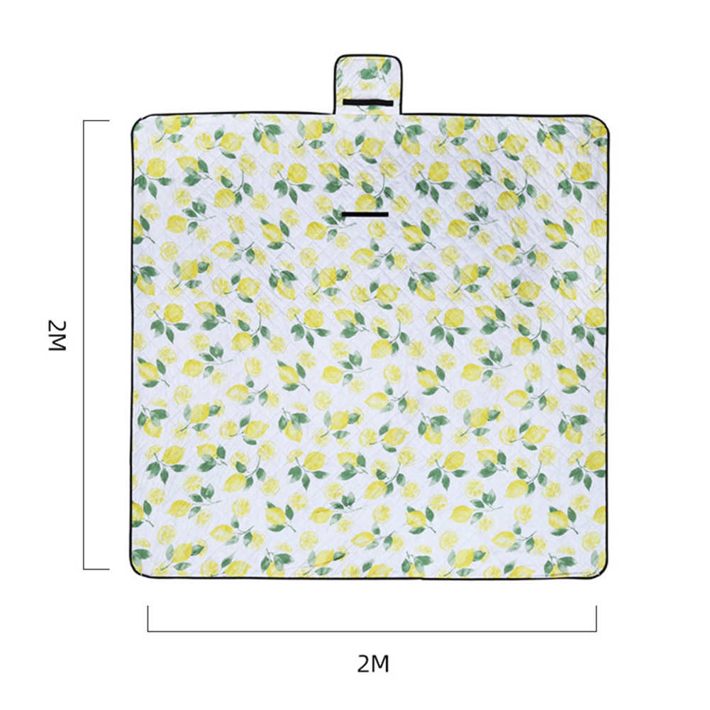 野餐垫防潮垫加厚便携户外防水露营野炊野外草坪布郊游春游地垫子