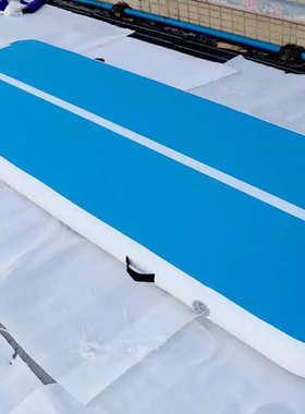 体操垫充气跆拳道空翻气垫武术舞蹈体操加厚防滑拉丝瑜伽气垫