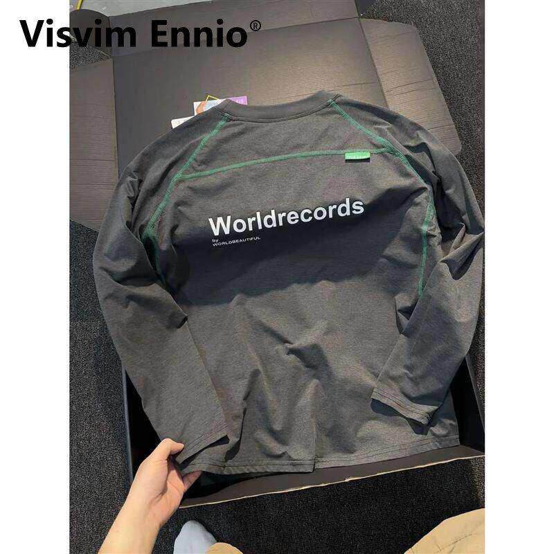 Visvim Ennio户外轻薄防晒长袖T恤男士春季速干羽毛球服透气冰丝