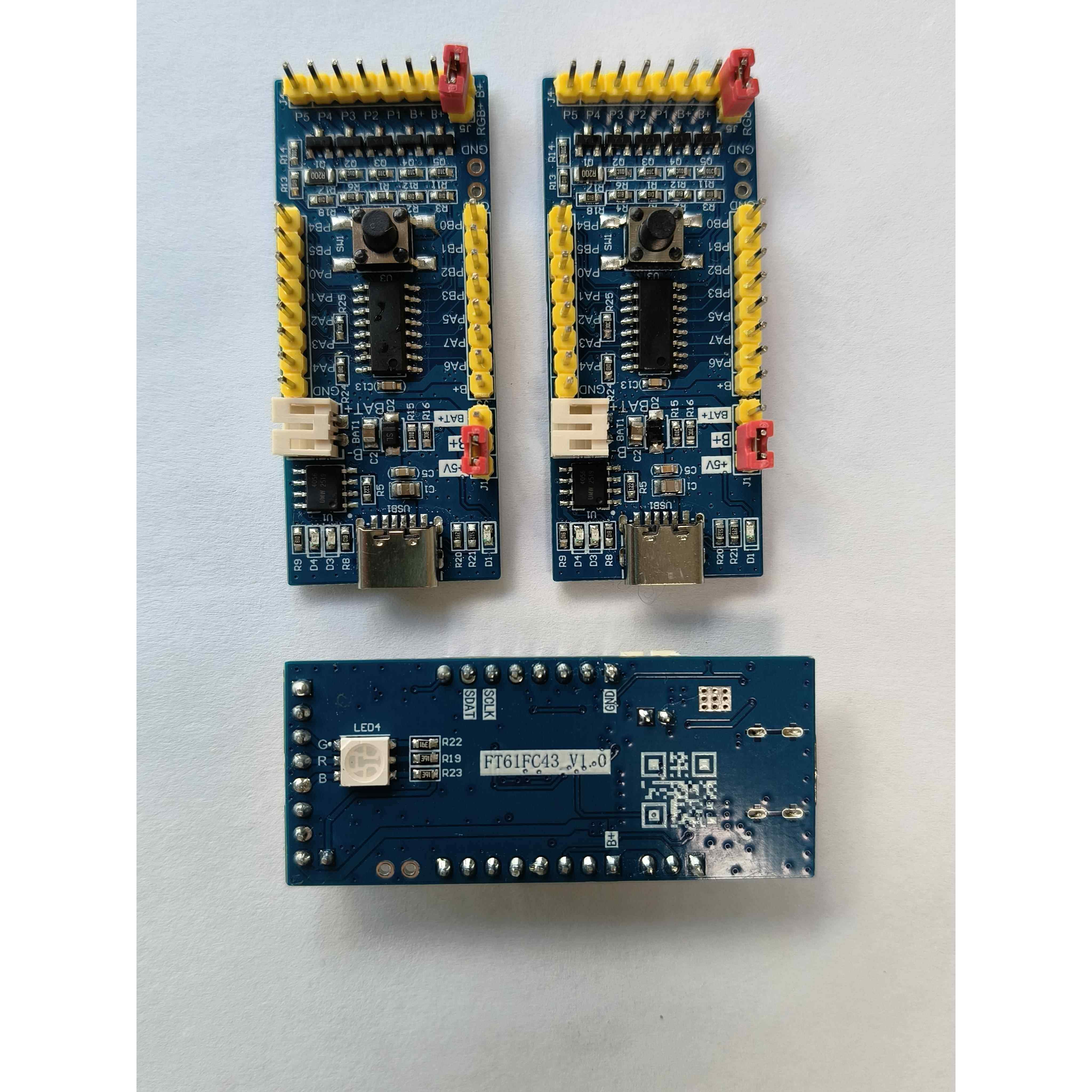 辉芒微评估开发板,FT61FC43开发板,原厂资料赠独家配套例程源代码