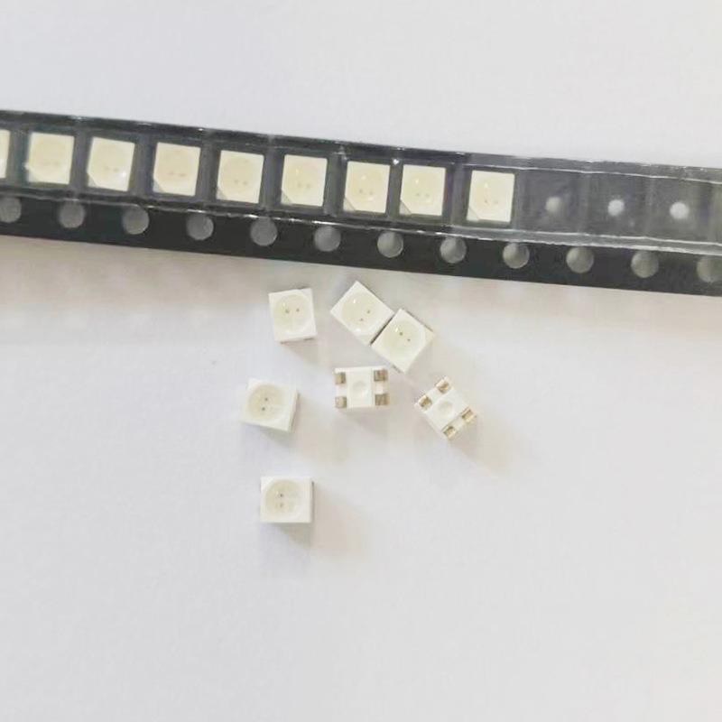 厂家供应贴片led灯珠发光二极管LED3528双色同极红黄双色发光管