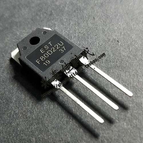F80D22U 80A/200V TO-3P 焊机用快速恢复二极管 现货