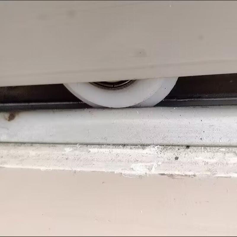 2个装衣柜移门滑轮下轮厨房推拉门轮隔断门轨道轮子橱柜轴承滚轮