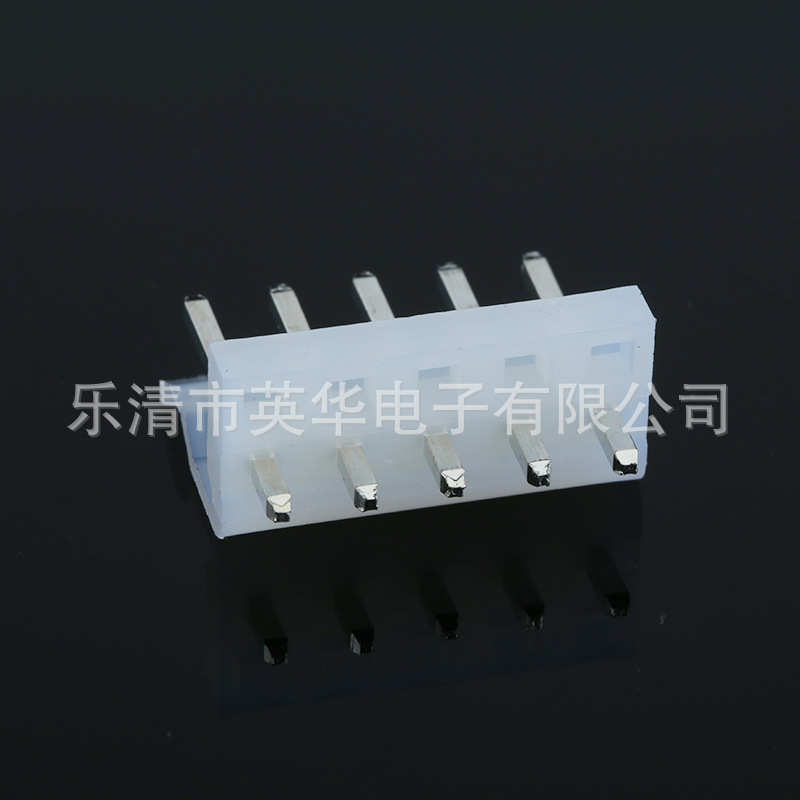 现货供应2P插针接插件3.96mm接线端子连接器3.96-5A五针座连接器