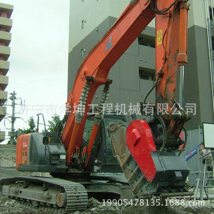 破碎铲斗颚式破碎斗挖机建筑模板破碎斗