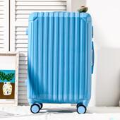 ABS行李箱女学生斜角款 箱男万向轮皮箱ins旅行箱子 拉杆箱密码