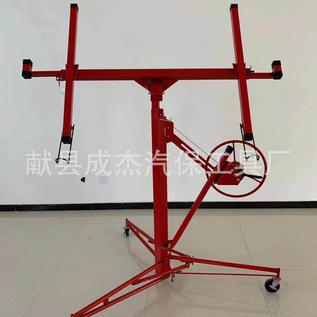 木工吊顶高度多功能石膏板升降机可调节半自动可举升石膏板升降器
