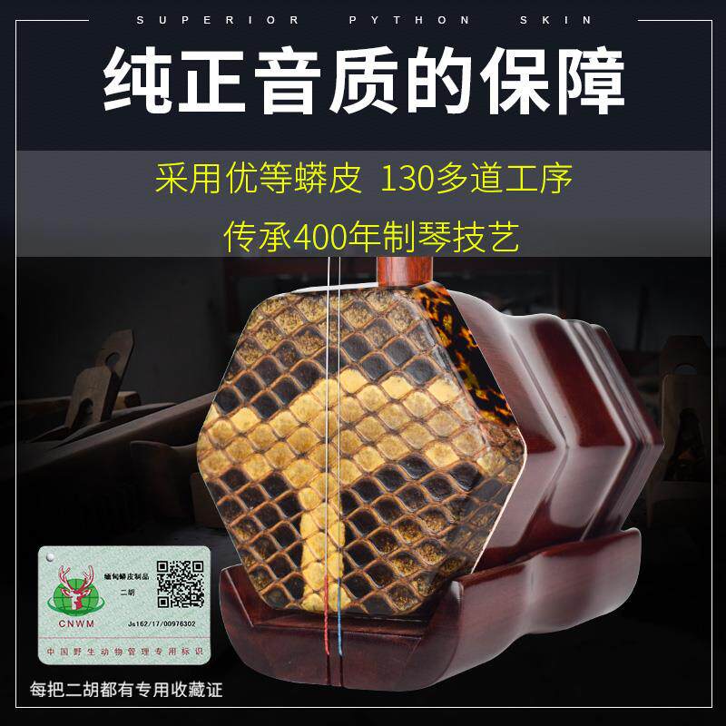 正品赵军紫檀二胡乐奏器直厂家销入门初学苏者专业演胡琴州正品XY