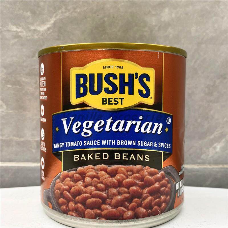 454g BUSH'S BEST VEGETARIAN BAKED BEANS美国布什素食焗豆