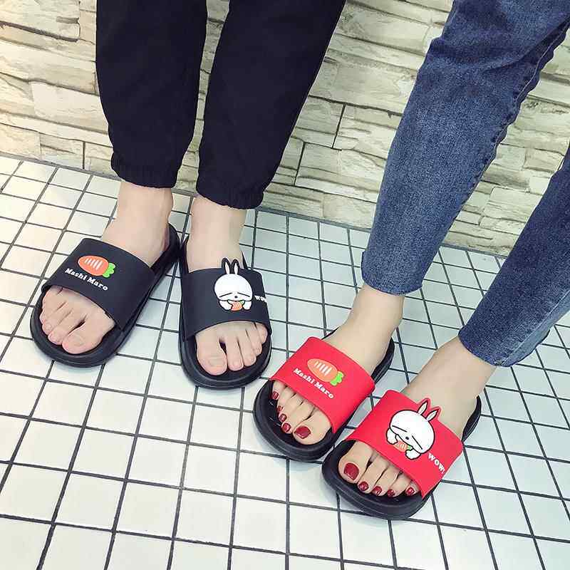 儿童流氓兔夏季防滑软底凉拖鞋可爱卡通室内家居浴室洗澡托鞋