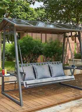 户外秋JQ-巴拿千椅庭院露台摇椅兰子三人可躺吊床室外吊吊露天院