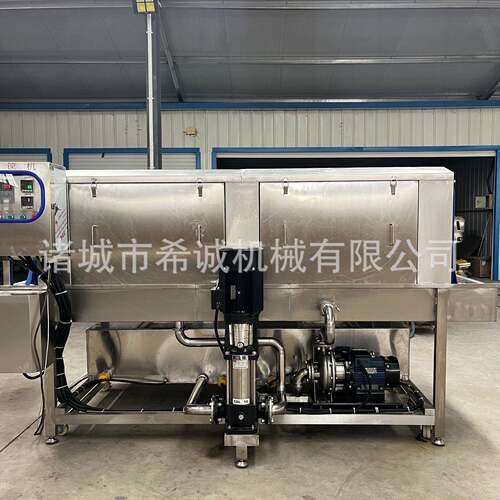 定做全自动周转筐清洗机食品周转箱洗箱机物流汽配行业清洗