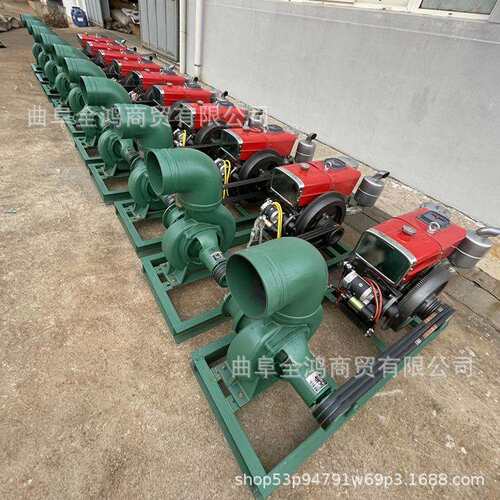 压柴油机农用NMV抽水泵6寸8灌寸溉高污水泵市政程排工涝泵