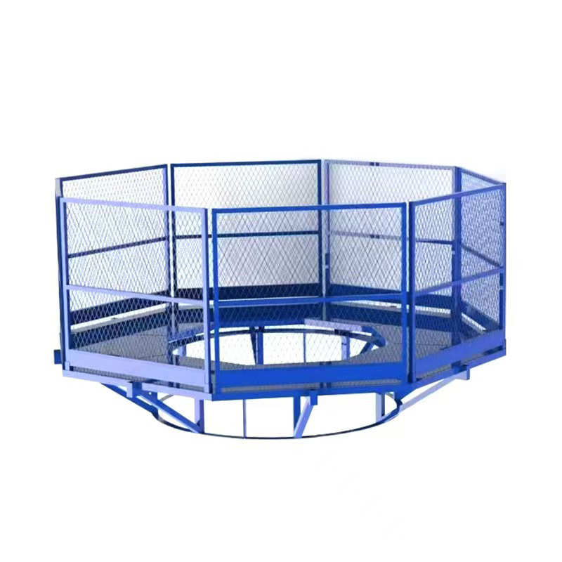 安全施工梯笼墩柱八角平台安全爬梯高空作业防护盖梁墩柱安全梯笼