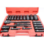 扳手气动重型加长批发电动组件套装 加厚套筒23六角扳手炮风套筒套