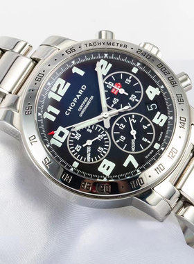 98新40.5mm萧邦MILLE MIGLIA系列158920-3001自动机械男表计时