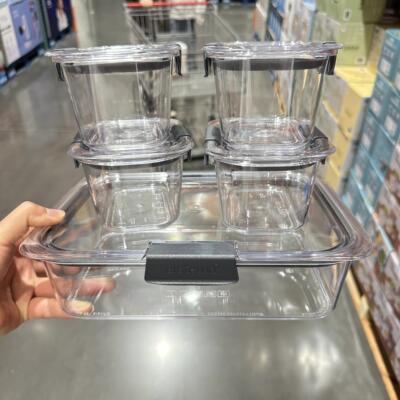 开市客 sistema密封保鲜盒防漏便当盒学生带饭饭盒上班族可微波炉