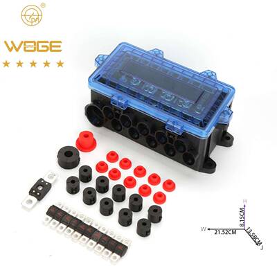 工厂热销AN498-H10A汽车保险丝125Vdc20A-150A螺栓保险