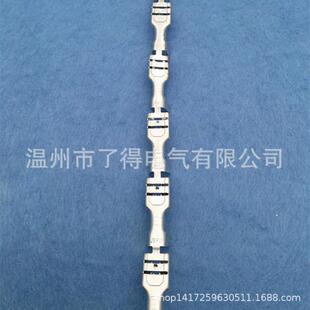 DJ622 接线端子 D6.3B 250型连带插簧端子 6.3横带插簧