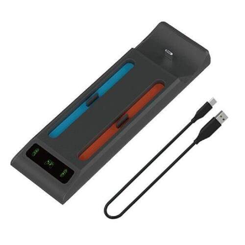 2 In 1 Game Controller Charger LED Indicators Small Handle