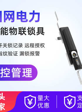 无源机柜锁WM-2000C-MS840 智能巡检锁芯 APP远程授权电力表箱锁