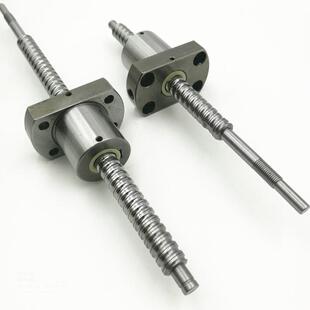 1204丝杆 可按图纸加工 SFU1204传动轴直径12mm导程4mm滚珠丝杆