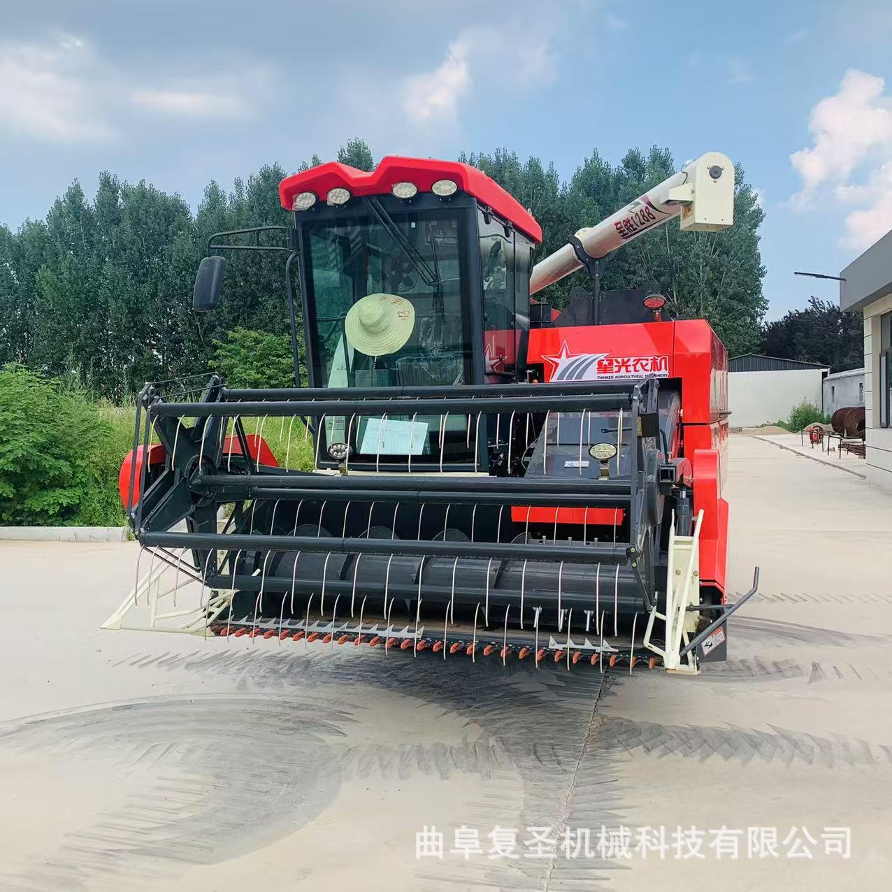 全自动星光致胜1288全喂入水收割机械