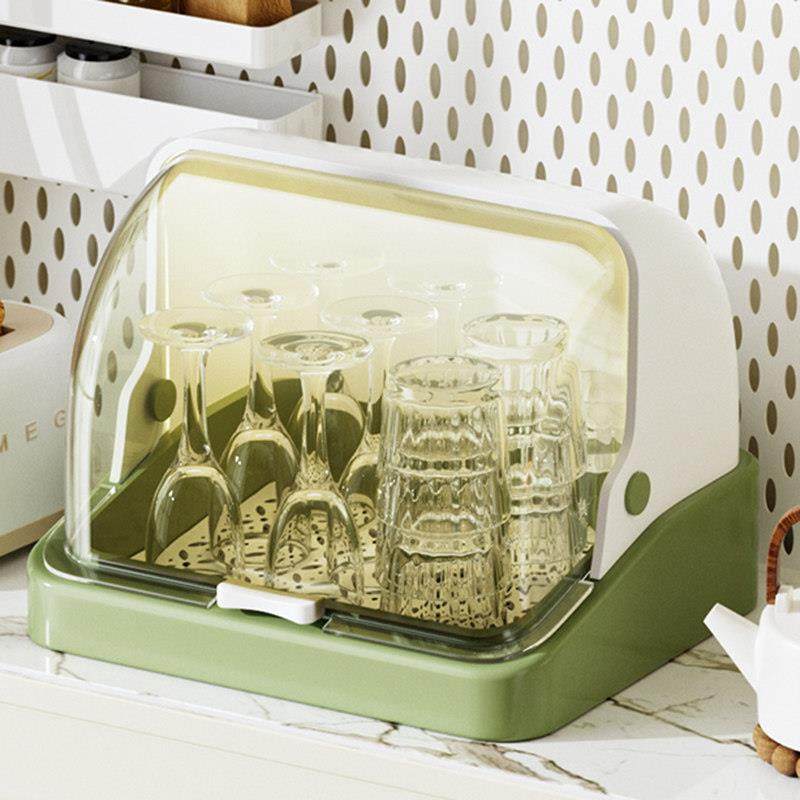 桌面防尘水杯置物架茶杯架沥水托盘架子家用酒杯架装玻璃杯收纳盒,家庭/个人清洁工具,杯架,淘宝优惠券,粉丝福利购,淘宝优惠卷