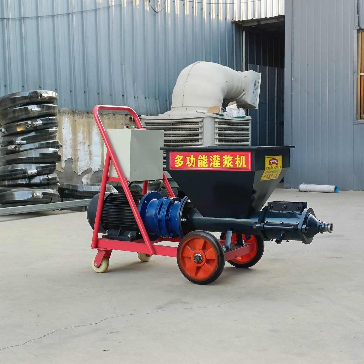水泥砂浆灌浆机小型灌缝机多功能水泥pc装配式注浆机输送设备