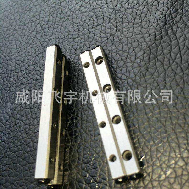 不锈钢线轨数控车床 V型双轴心滚珠钢导轨 轴铝机床外置直线导轨