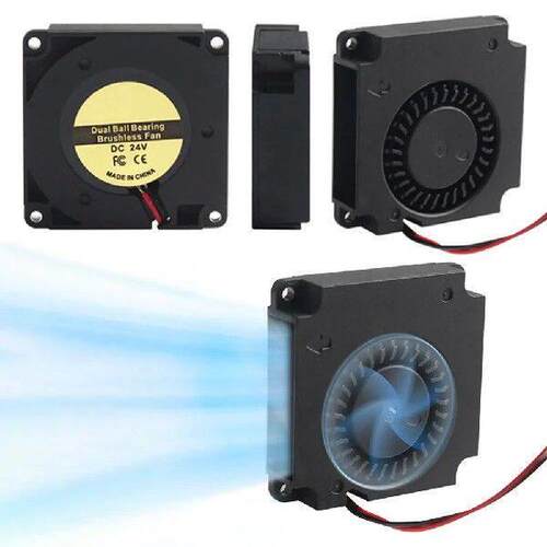 2Pcs 3D Printer Fan with 2Pin 4010 Printer Cooling Fan DC