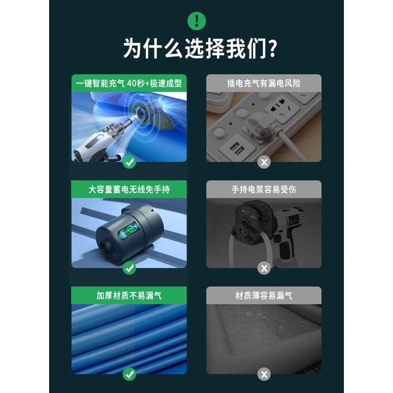 充气游泳池家用婴儿童游泳桶折叠大型户外大人宝宝小孩气垫水池庭