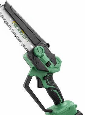 跨境热销21V锂电手持mini锯大功率户外修枝锯手动木工伐木电动链