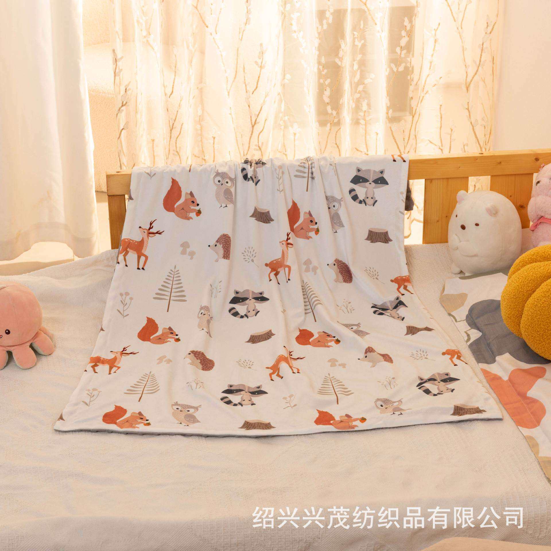 现货促销历史低价双面超柔压泡绒绒毯新生婴儿抱毯儿童毛毯安抚
