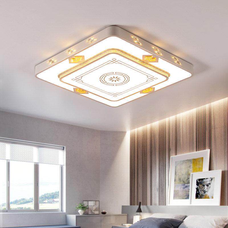 客厅吸顶灯简约现代2025年新款led卧室灯饭厅阳台灯具新中式客厅