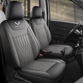 五菱宏光V专用座套五座七座厢型车正副驾驶前排单座四季 皮坐垫套