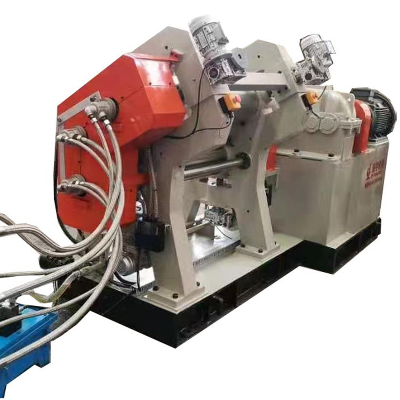 源头厂家 橡胶二辊压延生产线 斜角45度 配后卷曲装置 压片机