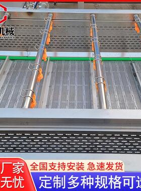 供应压气泡高清洗机洗 全动果蔬BVH清洗流水线 不锈钢自气泡清机